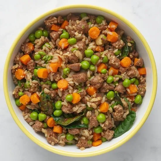 beef rice for dogs IMG02