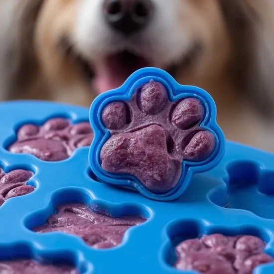 yogurt blueberry dog treats IMG02