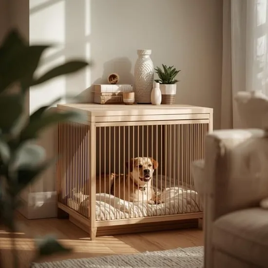 10 diy dog crate furniture ideas IMG02
