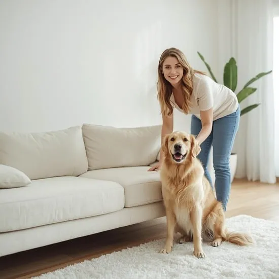 get rid of dog hair off the couch IMG03