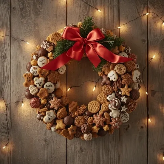 DIY dog treat wreath recipe IMG03