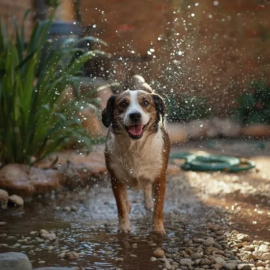 How to create dog washing station in your backyard IMG03