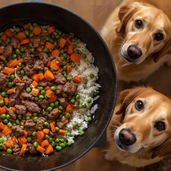 Homemade beef and vegie dog food IMG03