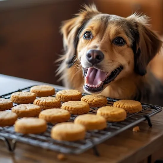 peanut butter pumpkin rounds homemade dog treats IMG03
