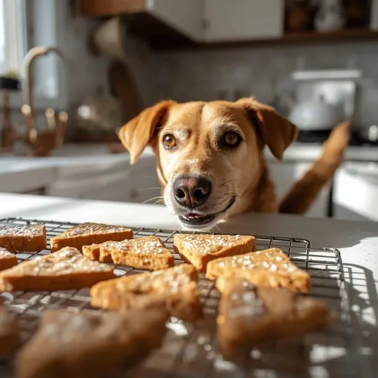 pumpkin apple triangles healthy dog snacks IMG03