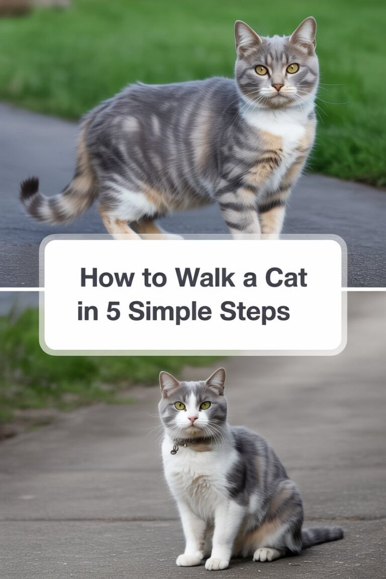 How to Walk a Cat in 5 Simple Steps