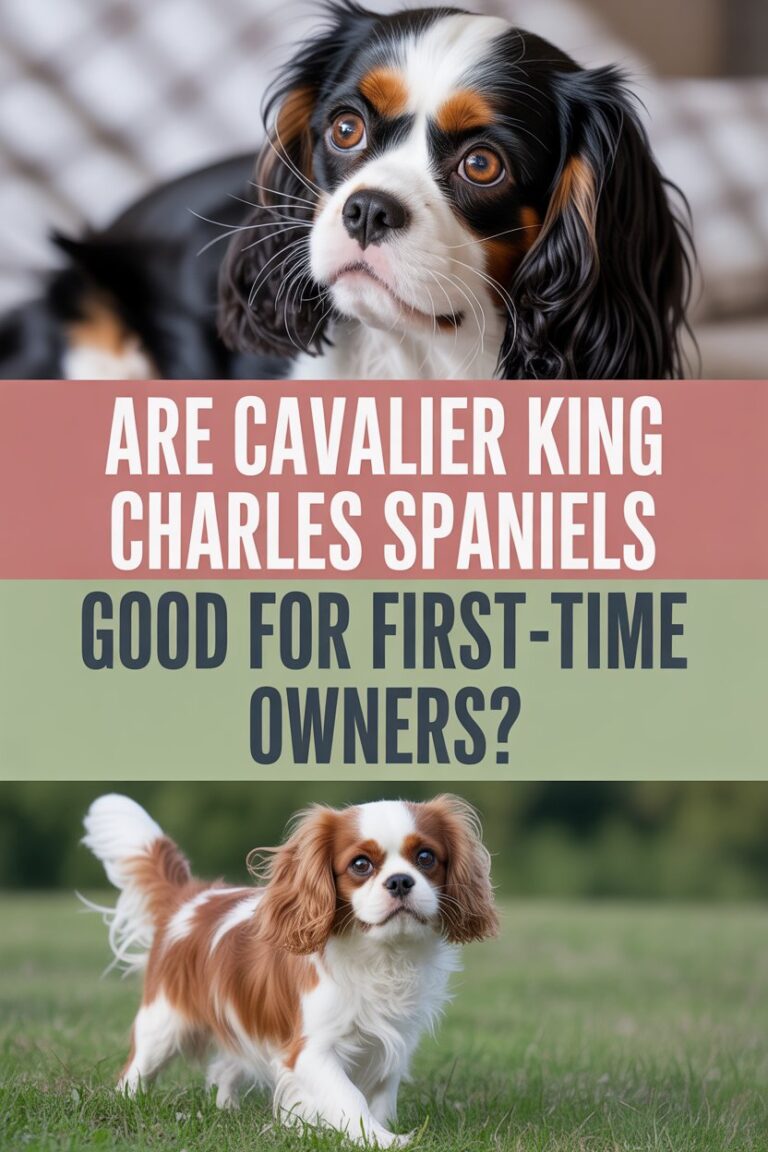 Are Cavalier King Charles Spaniels Good for First-Time Owners?