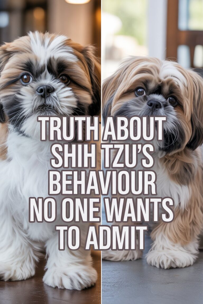 The Truth About Shih Tzu Behavior No One Wants to Admit