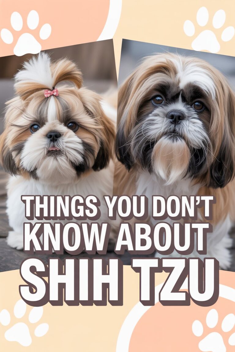 Things You Don’t Know About Shih Tzus