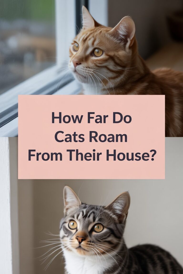 How Far Do Cats Roam From Their House