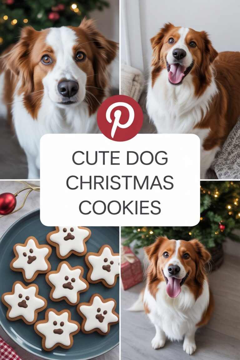 Cute Dog Christmas Cookies Recipe for Holiday Joy