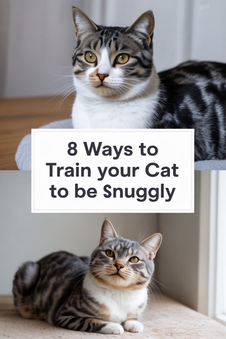 8 Ways to Train Your Cat to Be Snuggly and Loving