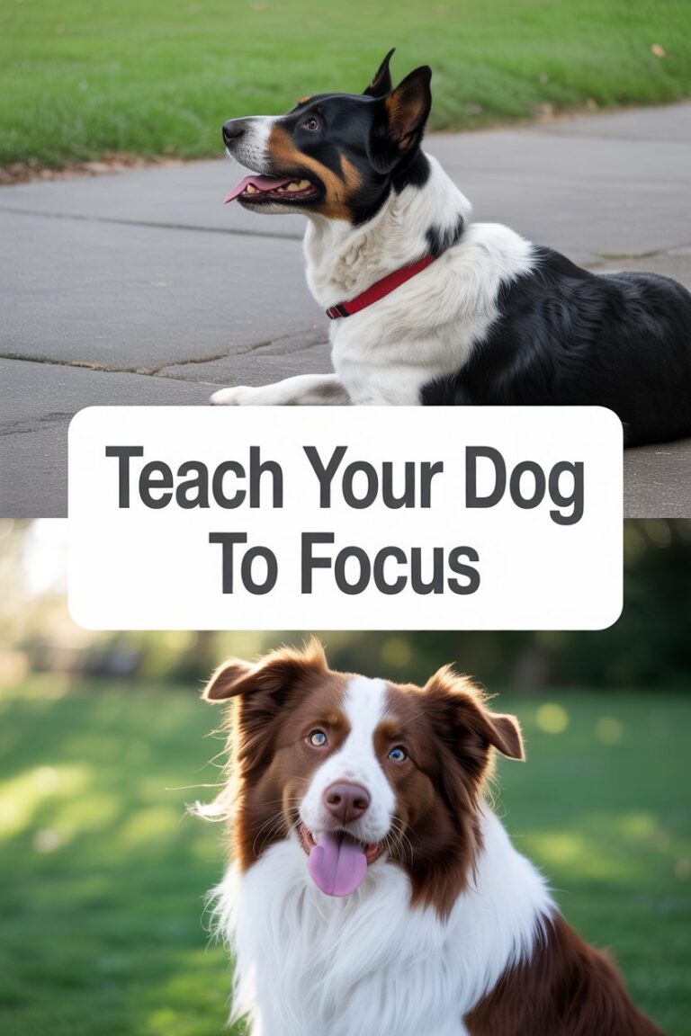 Teach Your Dog to Focus with Love and Patience