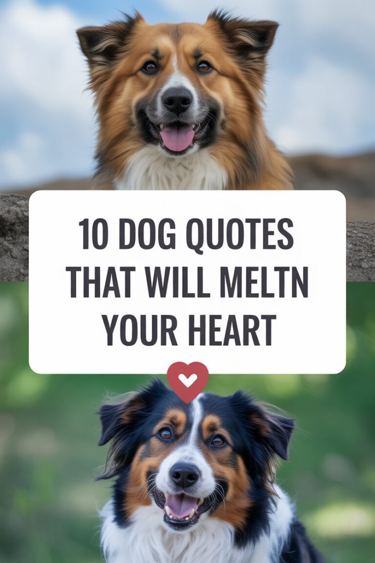10 Dog Quotes That Will Melt Your Heart