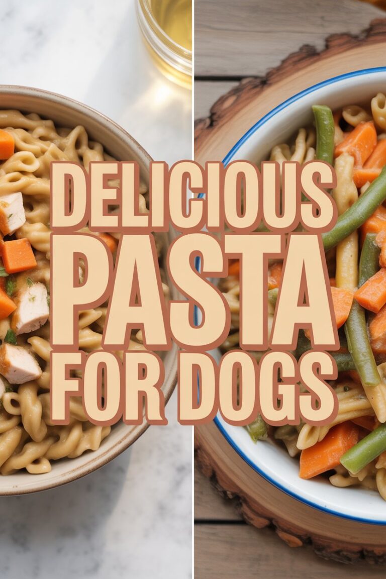 Delicious Pasta for Dogs: A Homemade Treat They’ll Love