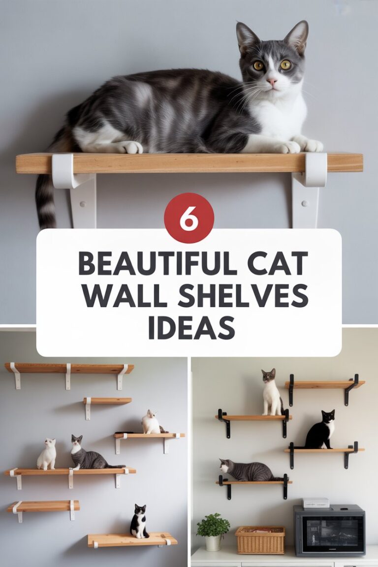 6 Beautiful Cat Wall Shelves Ideas