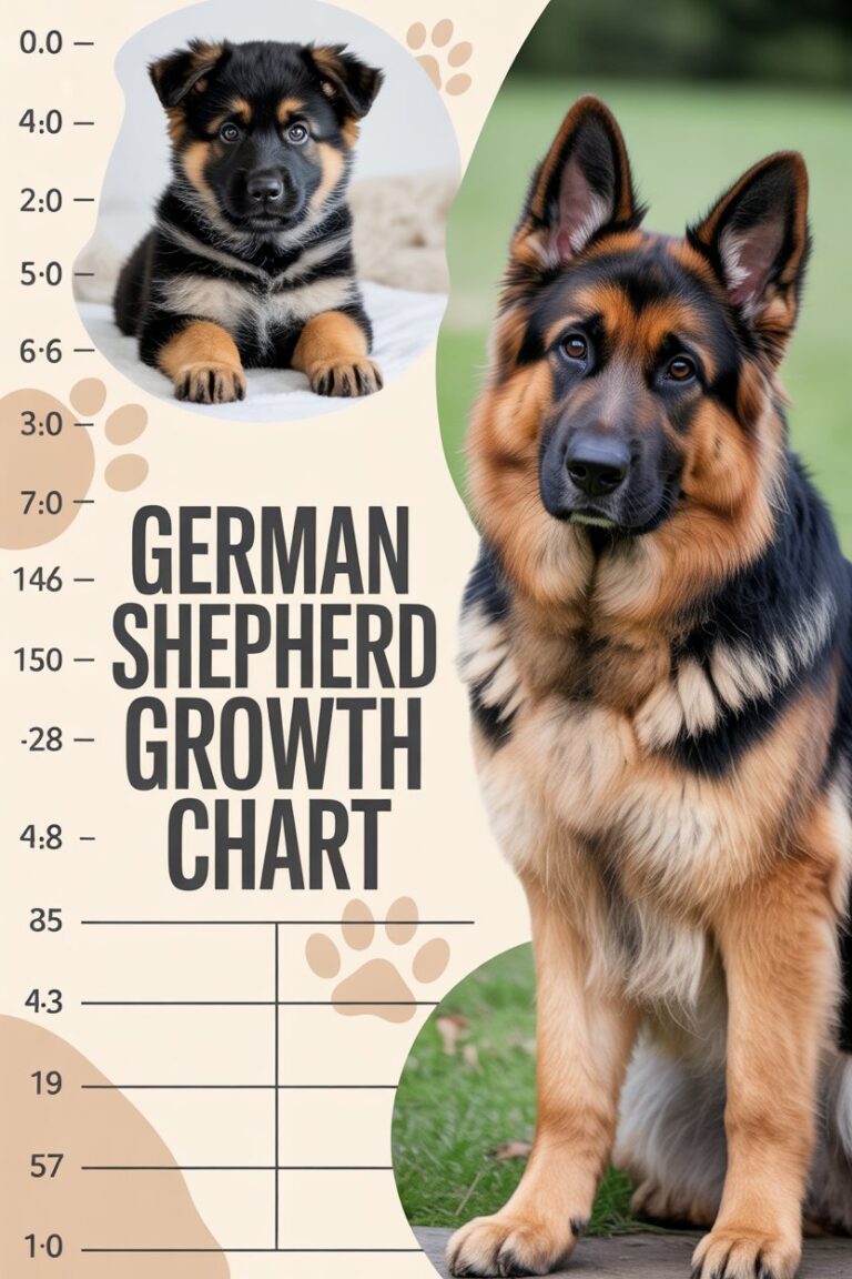 German Shepherd Growth Chart and Development Stages