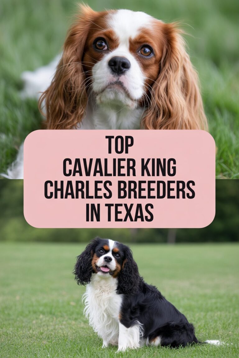 Top Cavalier King Charles Spaniel Breeders in Texas