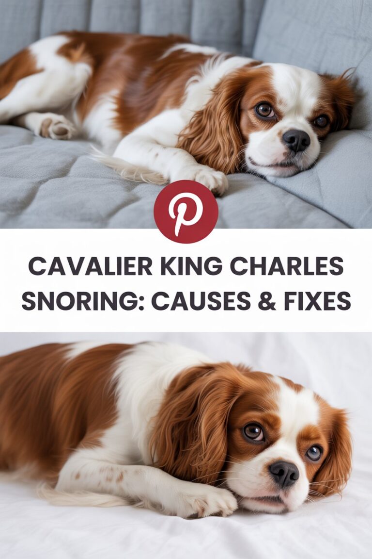 Cavalier King Charles Spaniel Snoring: Causes & Fixes
