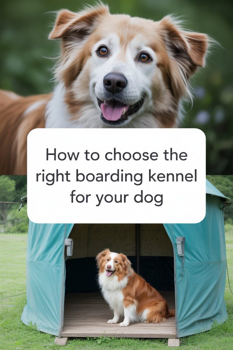 How to Choose the Right Boarding Kennel for Your Dog