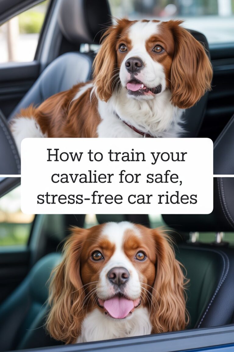 Train Your Cavalier for Safe, Stress-Free Car Rides