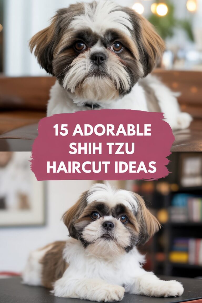 15 Adorable Shih Tzu Haircut Ideas You’ll Love