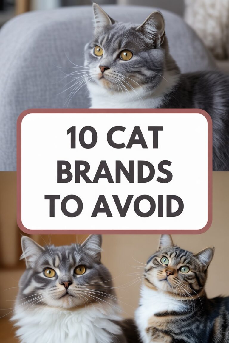 10 Cat Food Brands to Avoid for Your Pet’s Health