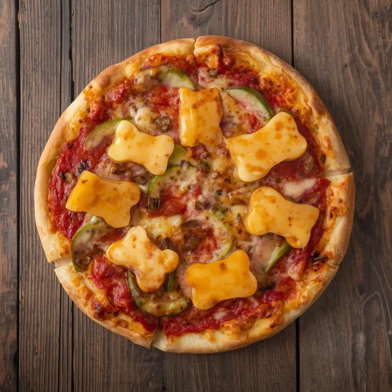 Apple and Cheeze Dog Bone Pizza Recipe