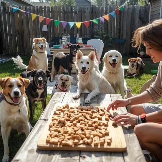 Food recipes for a dog party IMG01