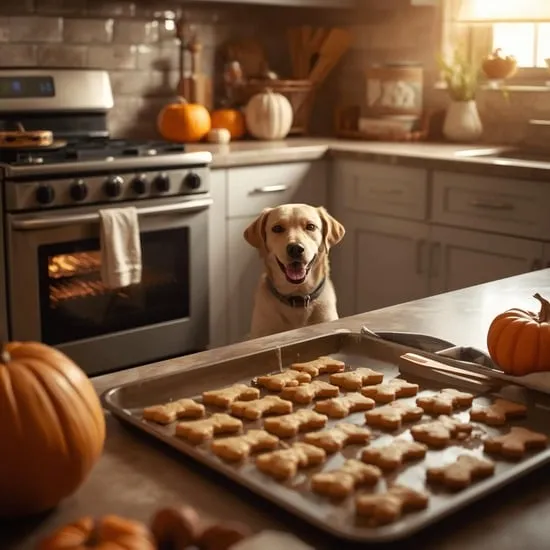 Dogs peanut butter pumpkin biscuits IMG01