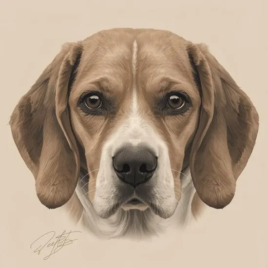 10 memorial beagle dog tattoo ideas IMG01