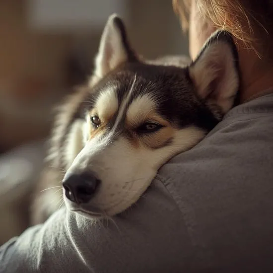 Why your Husky lays its head on you? IMG02