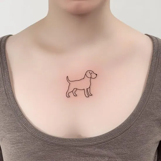 10 memorial beagle dog tattoo ideas IMG03