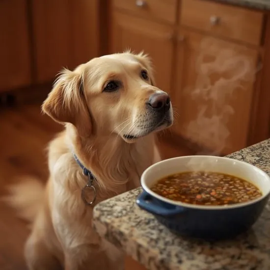 beef barley comfort soup for pups IMG04