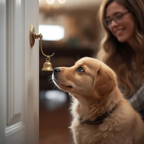 Teach your puppy to ring a bell IMG05