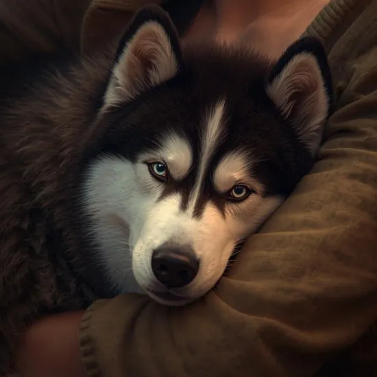 Why your Husky lays its head on you? IMG05