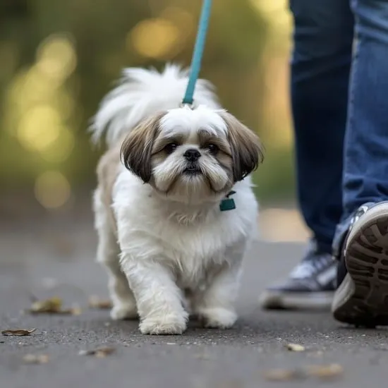 Leash train your shih tzu in 6 steps IMG06