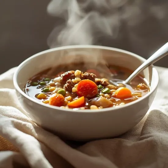 beef barley comfort soup for pups IMG06