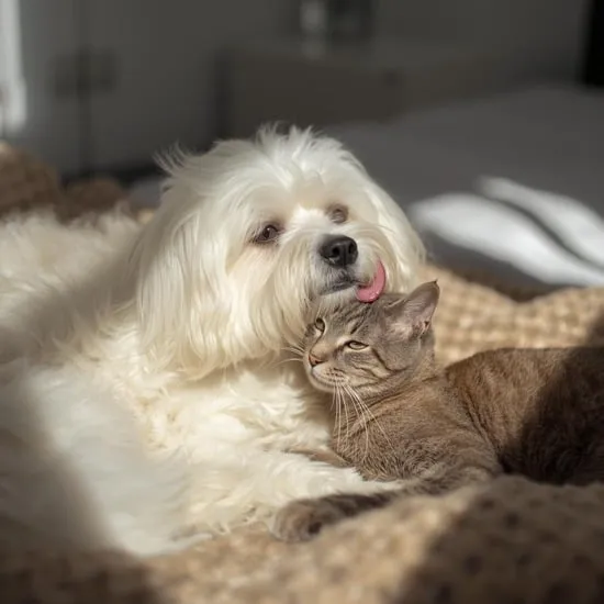 10 dog breeds that actually get along with cats IMG08