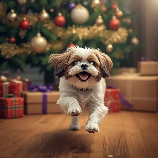 14 Funny Shih Tzu Who Will Always Try to Steal Christmas IMG10