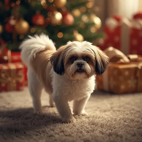 14 Funny Shih Tzu Who Will Always Try to Steal Christmas IMG15