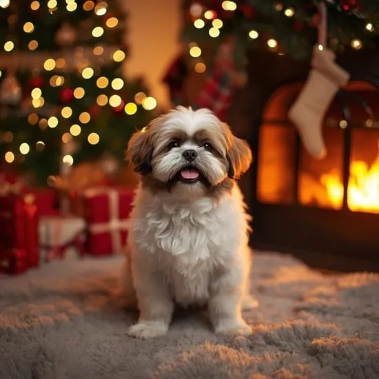 14 Funny Shih Tzu Who Will Always Try to Steal Christmas IMG16