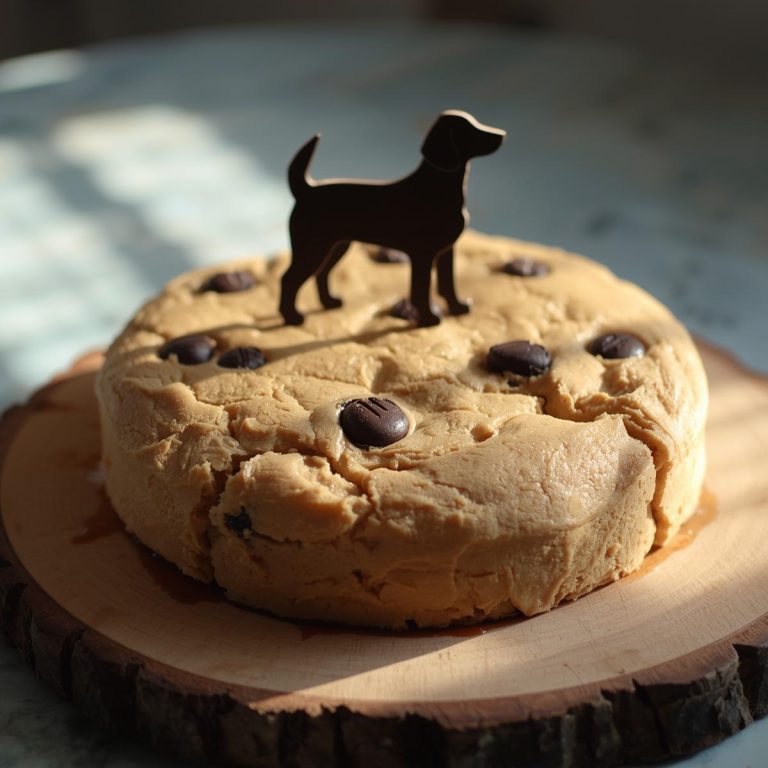 Peanut Butter Dog Cake Recipe for Happy Pups