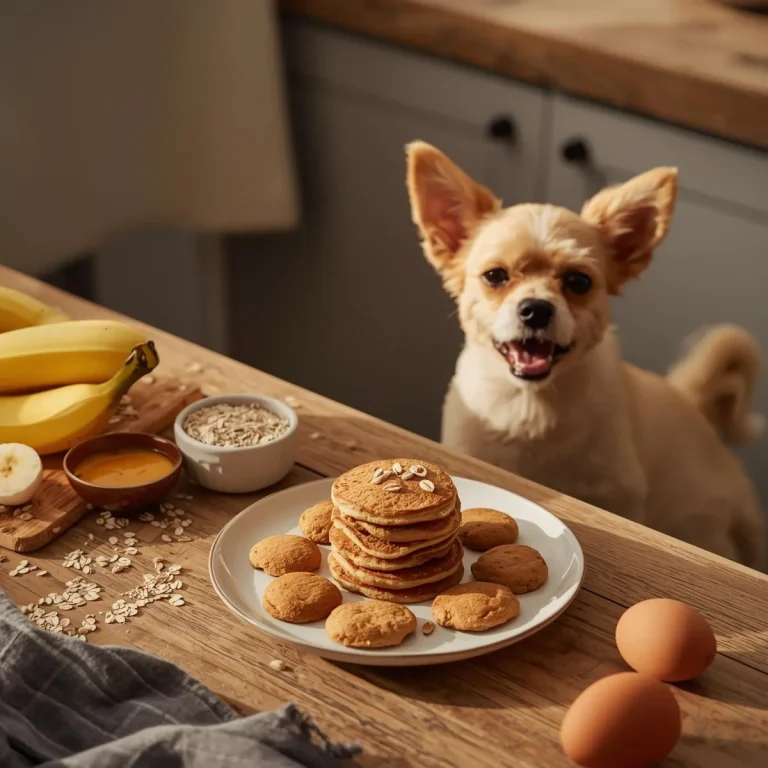 Easy Pancakes for Dog 🐶🥞 Fun & Homemade Treat