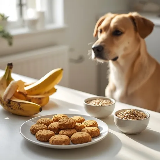 banana dog treats without peanut butter IMG01