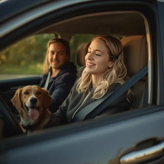 how to transport a dog in a car IMG01