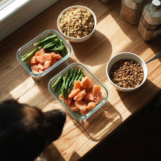 easy salmon brown rice dog food your pups new obsession IMG02