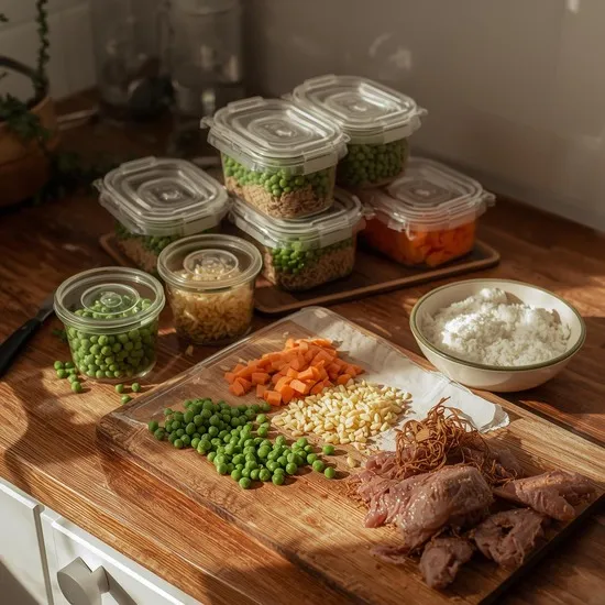 7 diy dog food ideas with peas IMG02