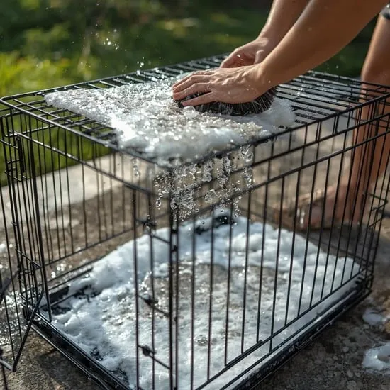 complete guide to clean your dog crate IMG03