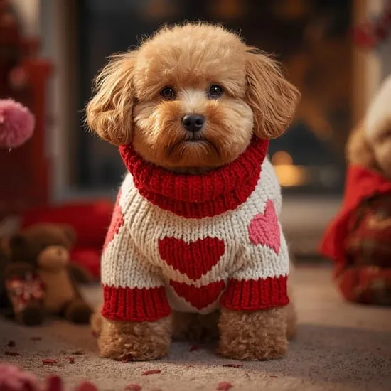 12 cute valentine sweater outfits for dogs IMG03